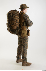  Casey Schneider in WDL Marpat Pose with Pistol 